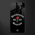 disappointed but not surprised glass case for samsung galaxy s9 plus image