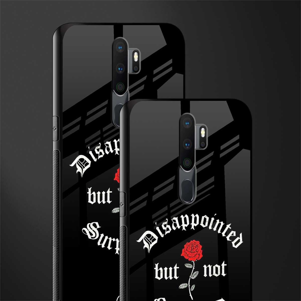 disappointed but not surprised glass case for oppo a5 2020 image-2