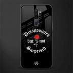 disappointed but not surprised glass case for oppo a5 2020 image