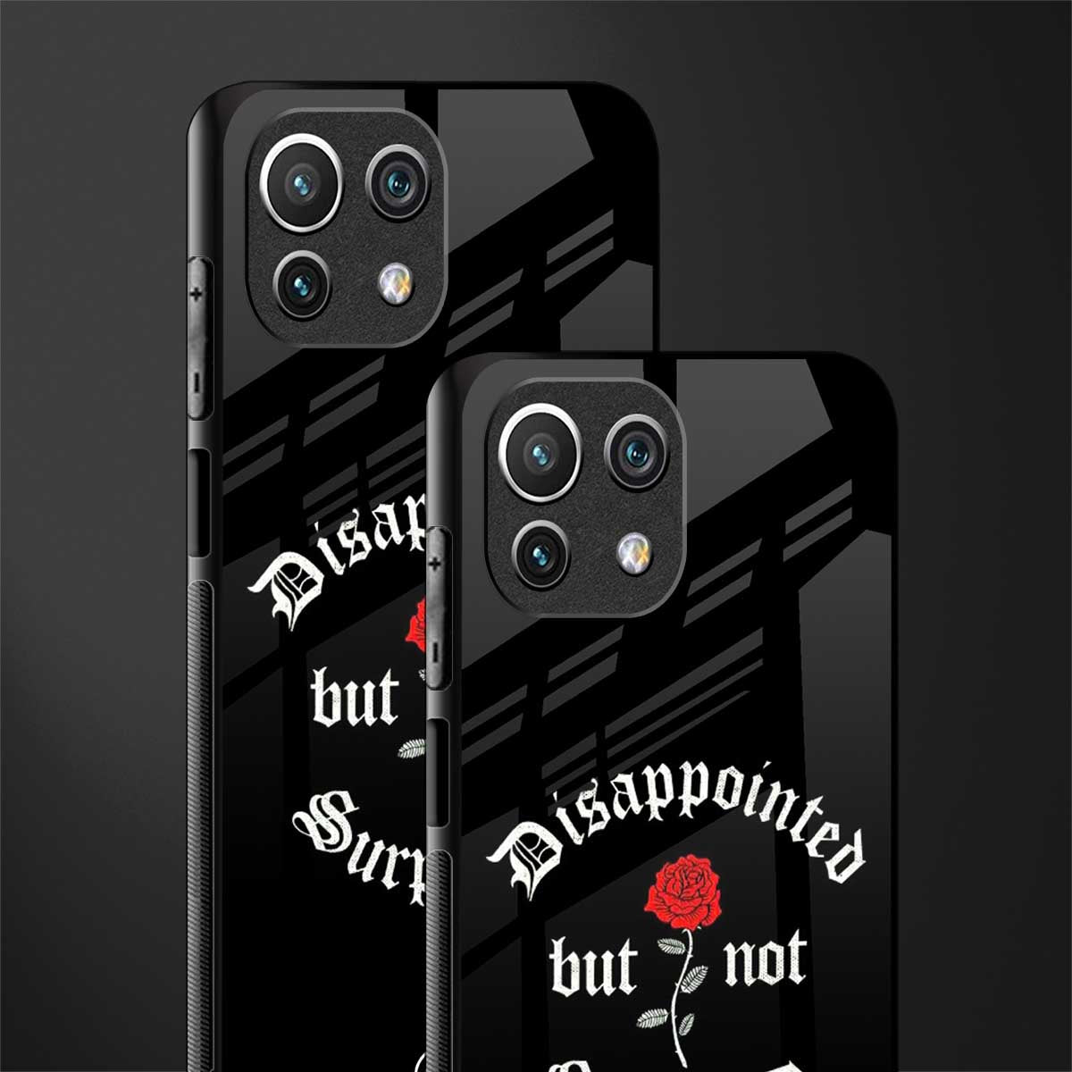 disappointed but not surprised glass case for mi 11 lite image-2