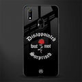 disappointed but not surprised glass case for realme 3 pro image
