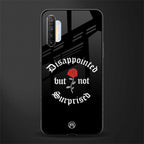 disappointed but not surprised glass case for realme x2 image
