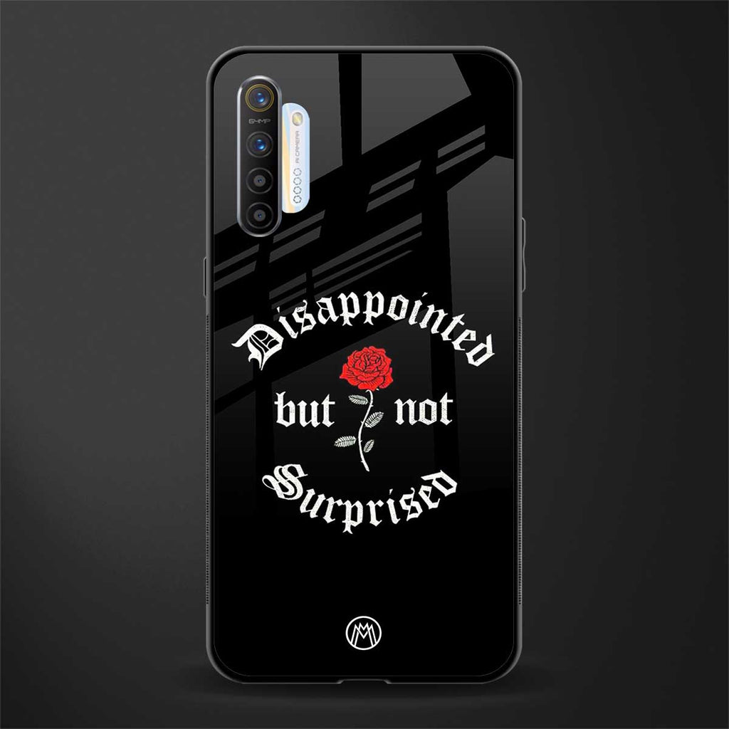 disappointed but not surprised glass case for realme xt image