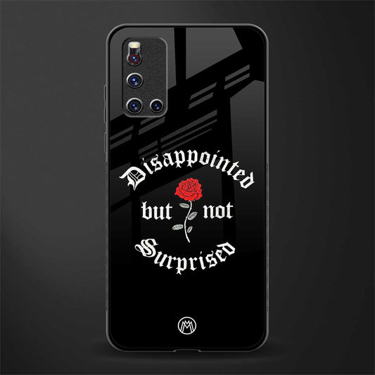 disappointed but not surprised glass case for vivo v19 image