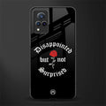 disappointed but not surprised glass case for vivo v21 5g image