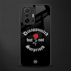 disappointed but not surprised glass case for mi 11t pro 5g image