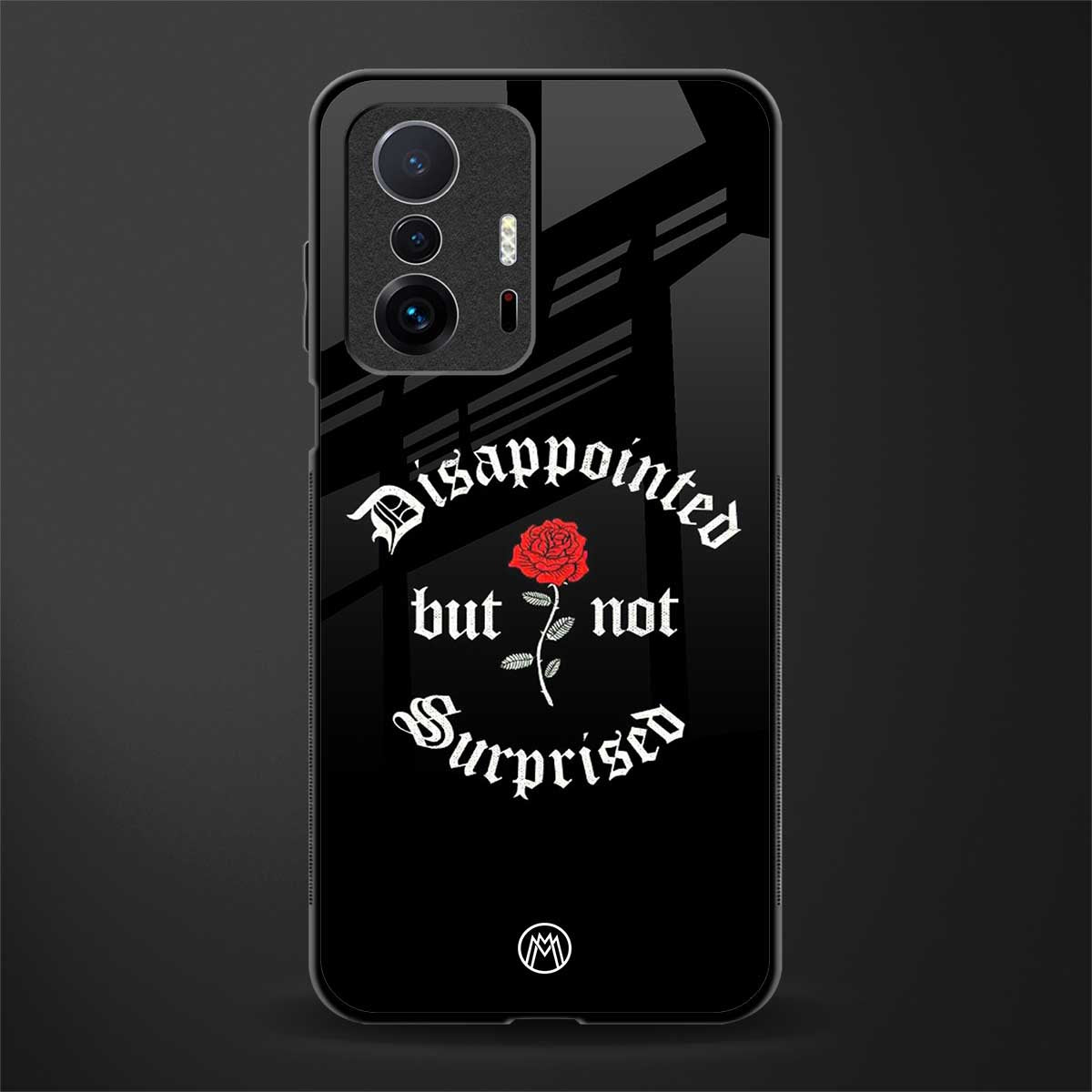 disappointed but not surprised glass case for mi 11t pro 5g image