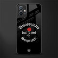 disappointed but not surprised glass case for vivo t1 5g image