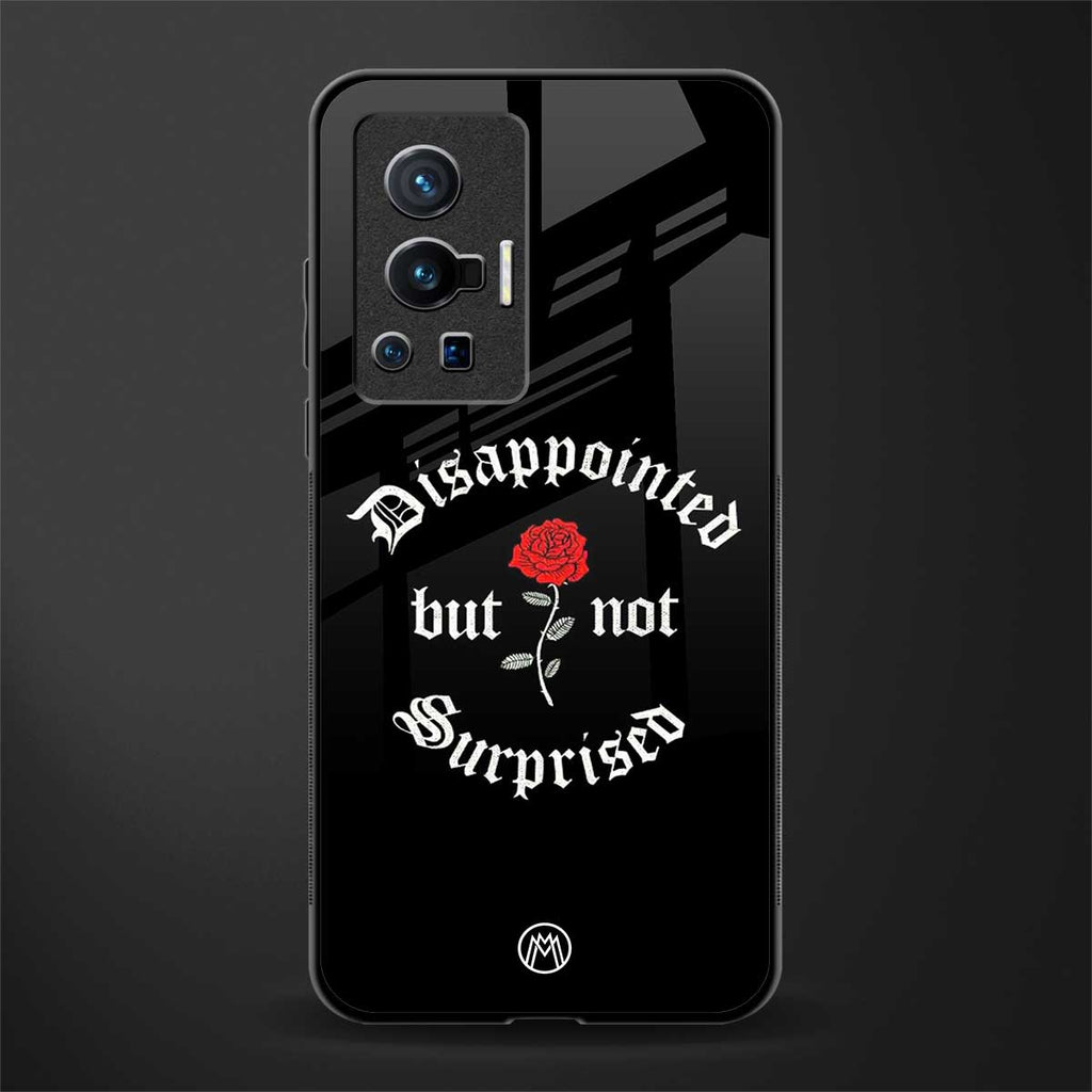 disappointed but not surprised glass case for vivo x70 pro image