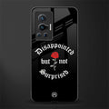 disappointed but not surprised glass case for vivo x70 pro image