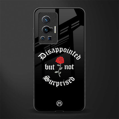 disappointed but not surprised glass case for vivo x70 pro image