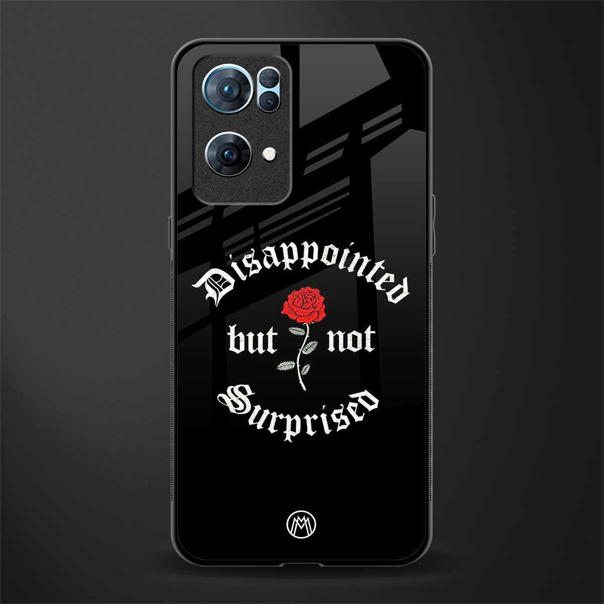 disappointed but not surprised glass case for oppo reno7 pro 5g image