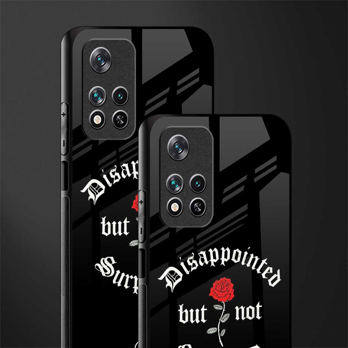 disappointed but not surprised glass case for poco m4 pro 5g image-2
