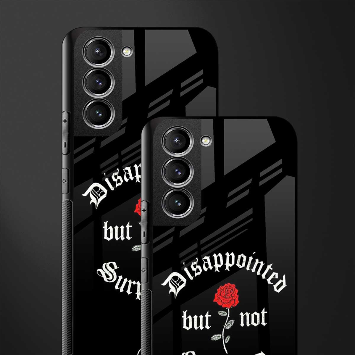 disappointed but not surprised glass case for samsung galaxy s21 image-2