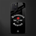 disappointed but not surprised glass case for samsung galaxy s10 lite image