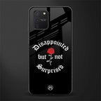 disappointed but not surprised glass case for samsung galaxy s10 lite image