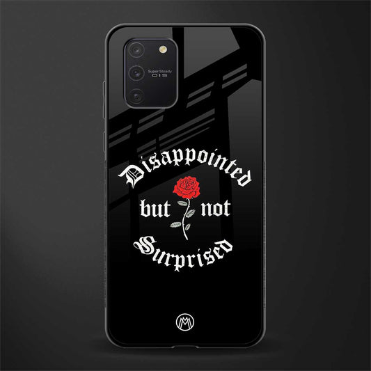 disappointed but not surprised glass case for samsung galaxy s10 lite image