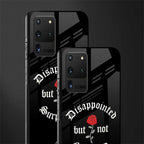 disappointed but not surprised glass case for samsung galaxy s20 ultra image-2