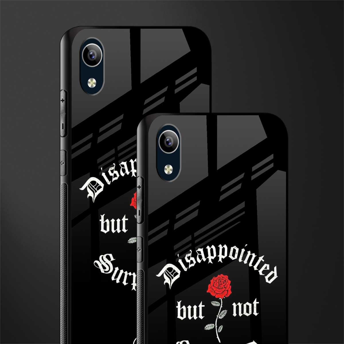disappointed but not surprised glass case for vivo y1s without fingerprint image-2