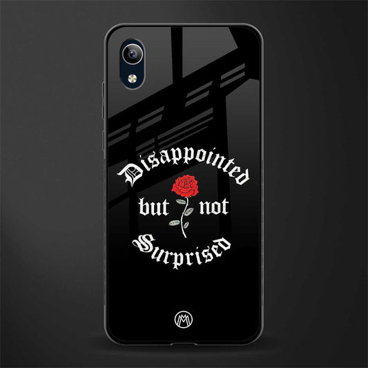 disappointed but not surprised glass case for vivo y91i image