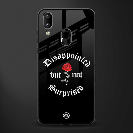 disappointed but not surprised glass case for vivo y91 image