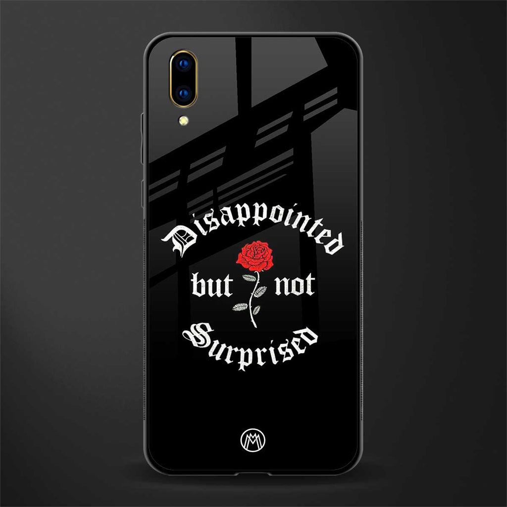 disappointed but not surprised glass case for vivo v11 pro image