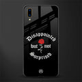 disappointed but not surprised glass case for vivo v11 pro image