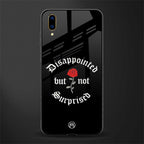 disappointed but not surprised glass case for vivo v11 pro image