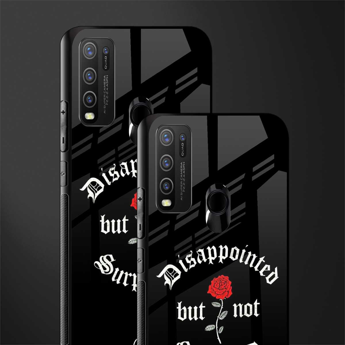 disappointed but not surprised glass case for vivo y50 image-2