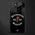 disappointed but not surprised glass case for samsung galaxy note 20 ultra 5g image