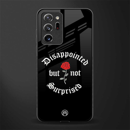 disappointed but not surprised glass case for samsung galaxy note 20 ultra 5g image