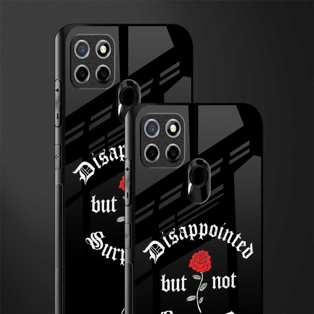 disappointed but not surprised glass case for realme narzo 20 image-2