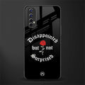 disappointed but not surprised glass case for realme 7 image