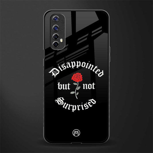disappointed but not surprised glass case for realme 7 image
