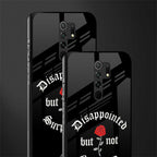disappointed but not surprised glass case for redmi 9 prime image-2