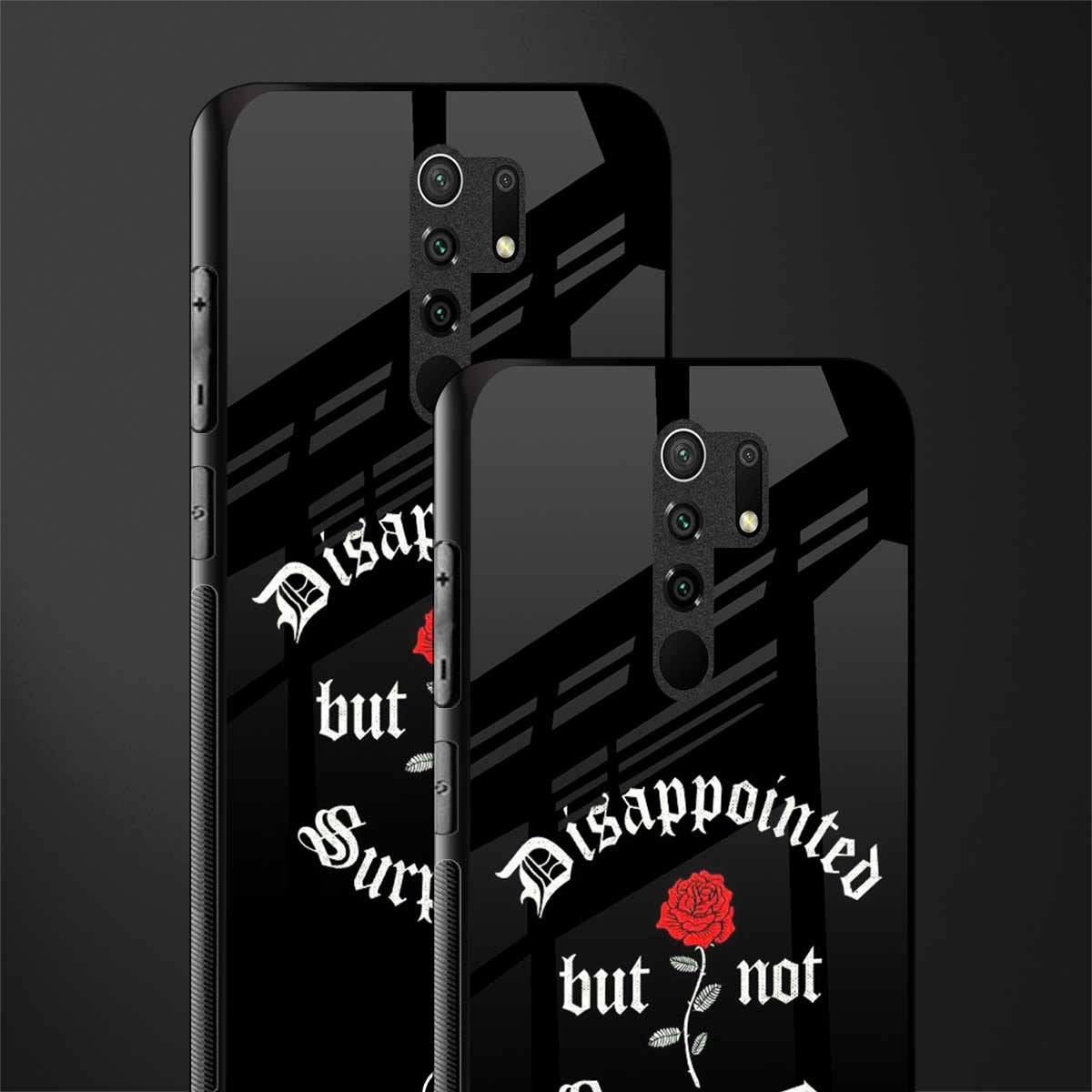 disappointed but not surprised glass case for redmi 9 prime image-2