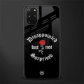 disappointed but not surprised glass case for samsung galaxy s20 plus image