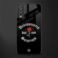 disappointed but not surprised glass case for vivo y20i vivo y20t image
