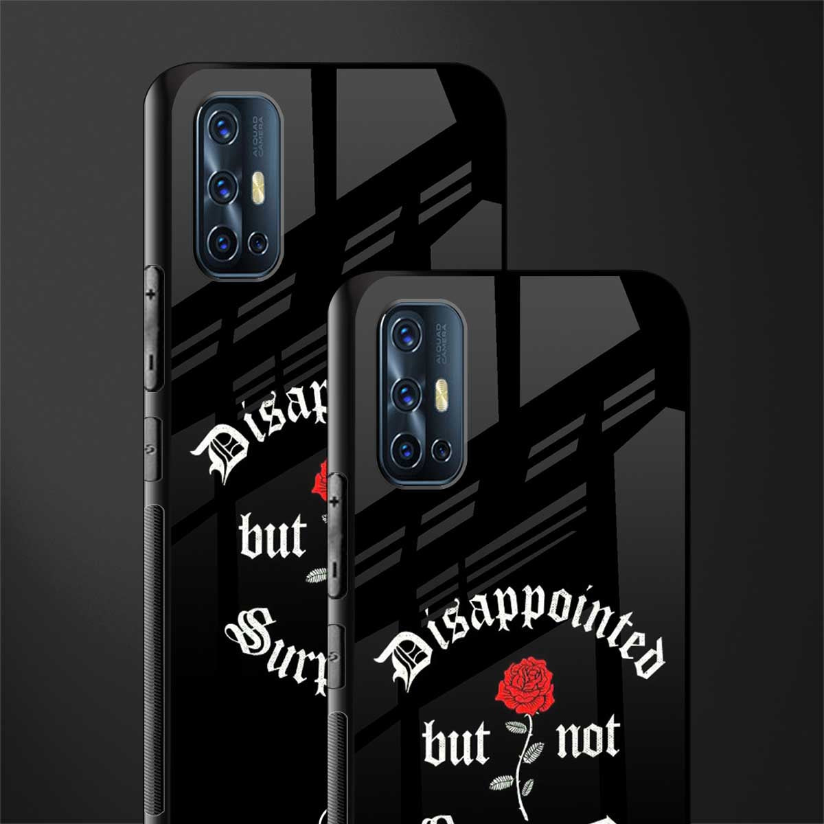 disappointed but not surprised glass case for vivo v17 image-2