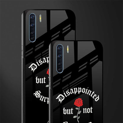 disappointed but not surprised glass case for oppo f15 image-2