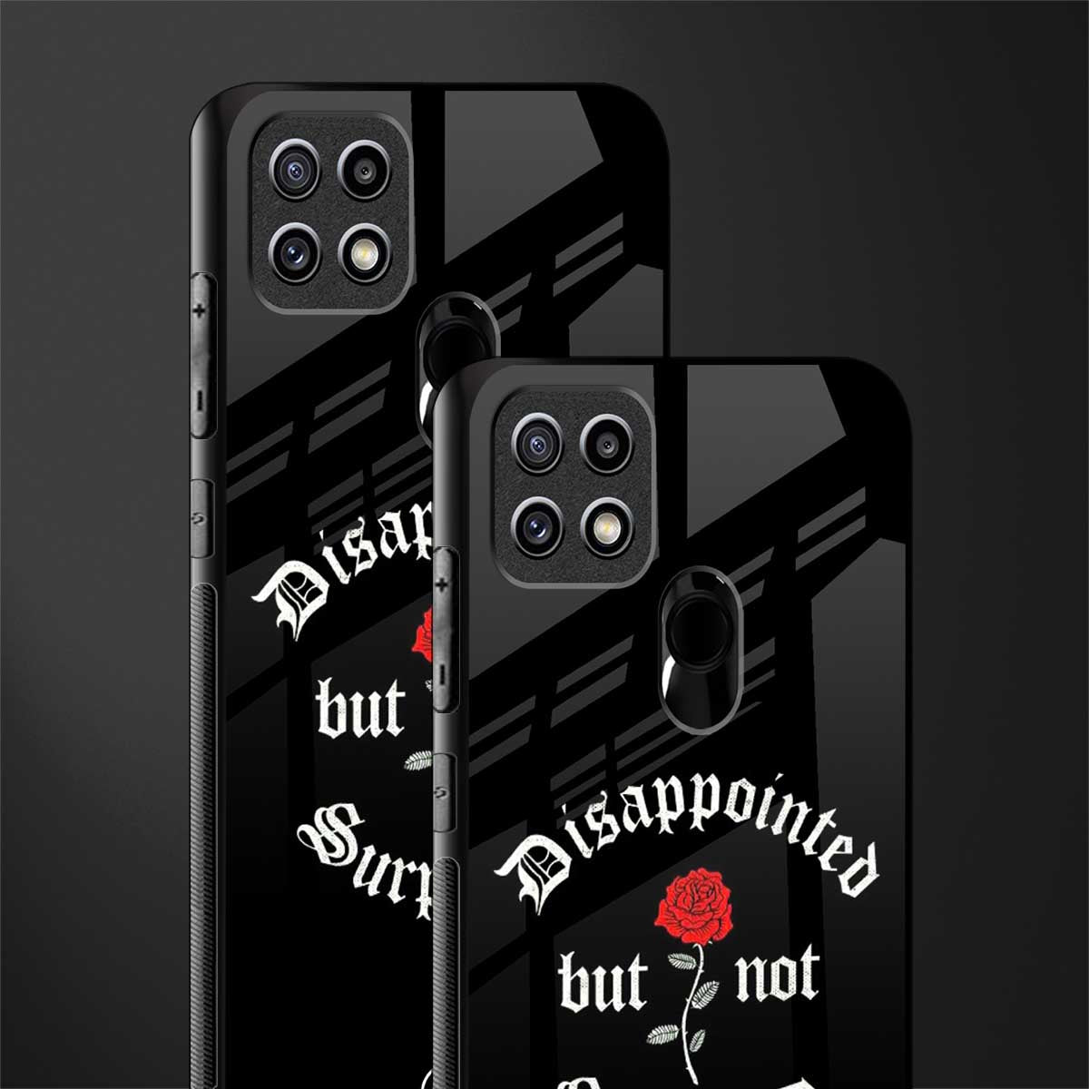 disappointed but not surprised glass case for oppo a15 image-2