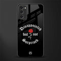 disappointed but not surprised glass case for samsung galaxy s20 fe image