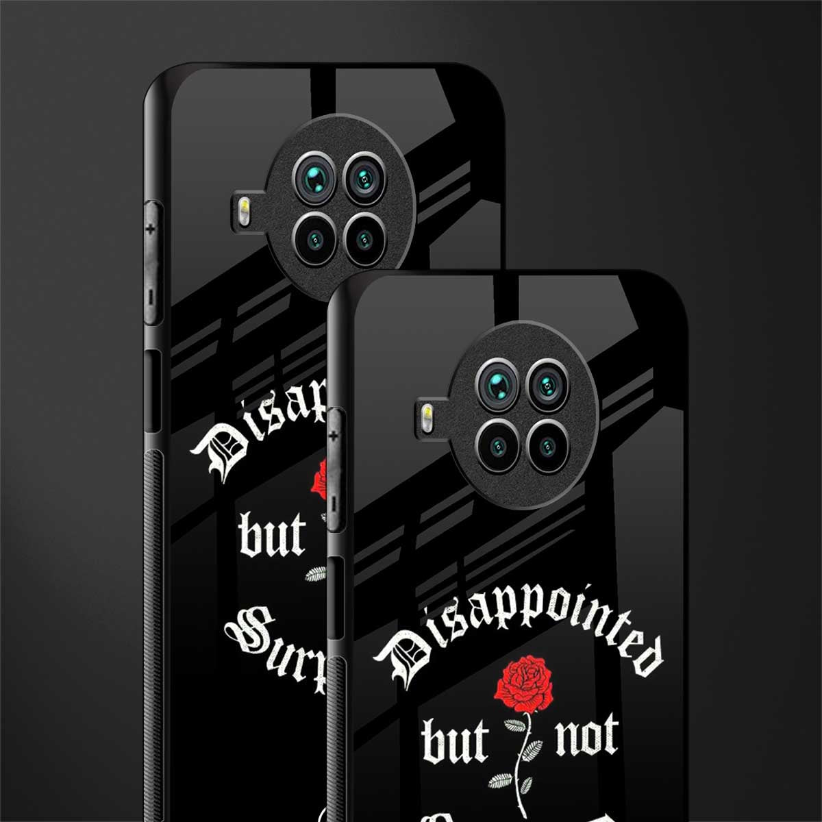 disappointed but not surprised glass case for mi 10i image-2