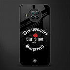 disappointed but not surprised glass case for mi 10i image