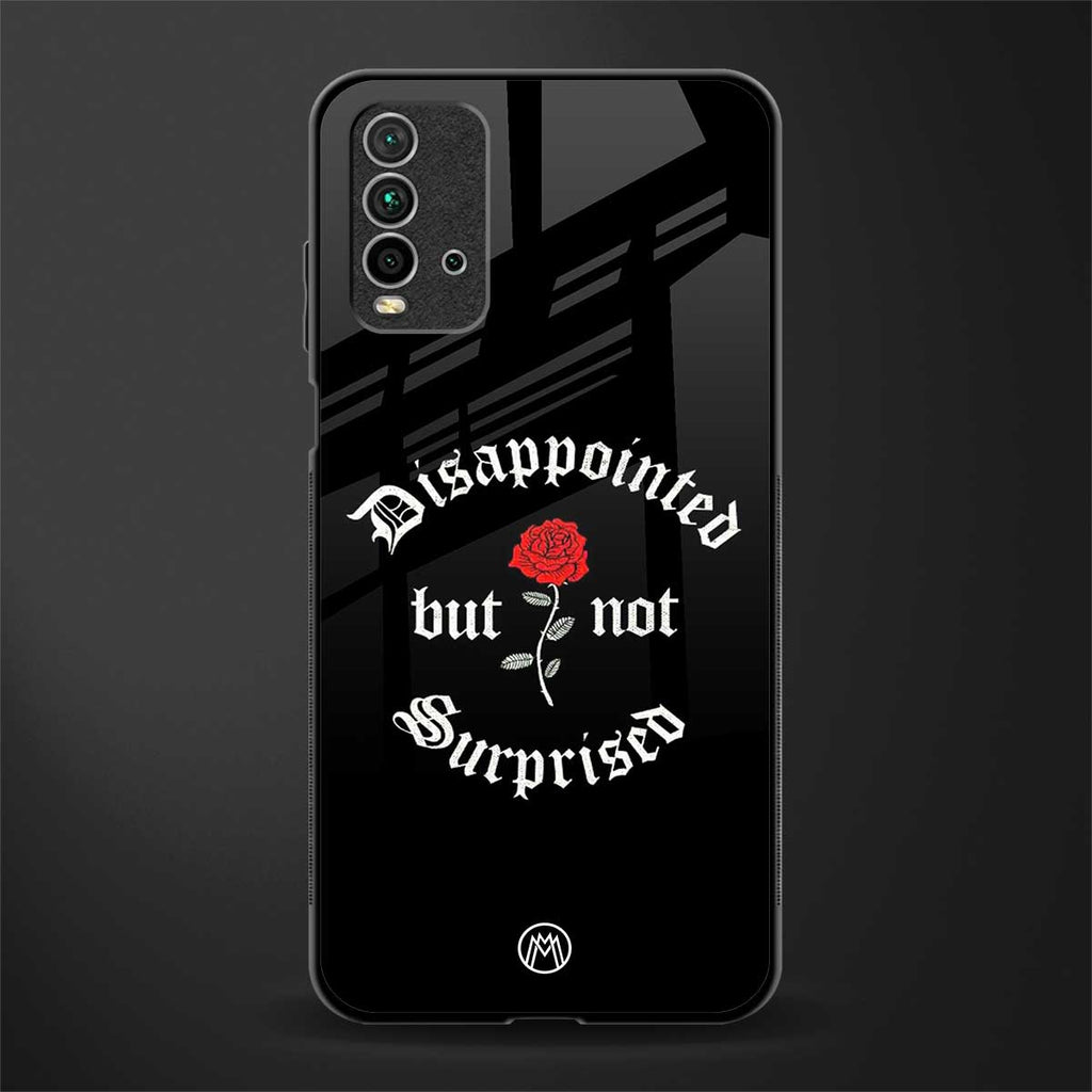 disappointed but not surprised glass case for redmi 9 power image