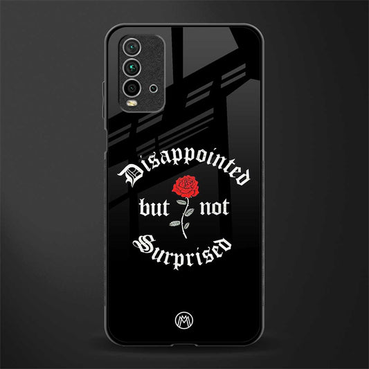 disappointed but not surprised glass case for redmi 9 power image
