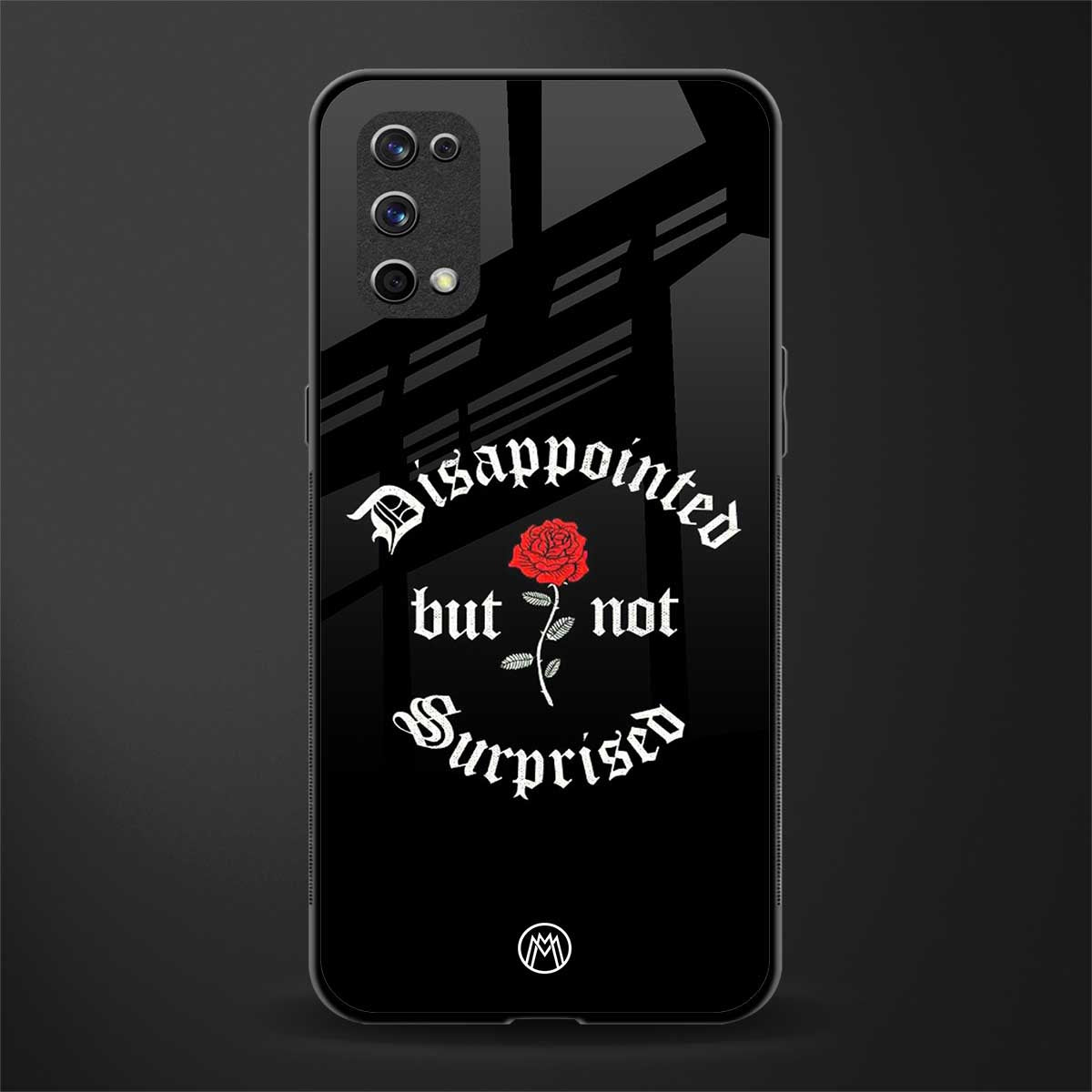 disappointed but not surprised glass case for realme x7 pro image