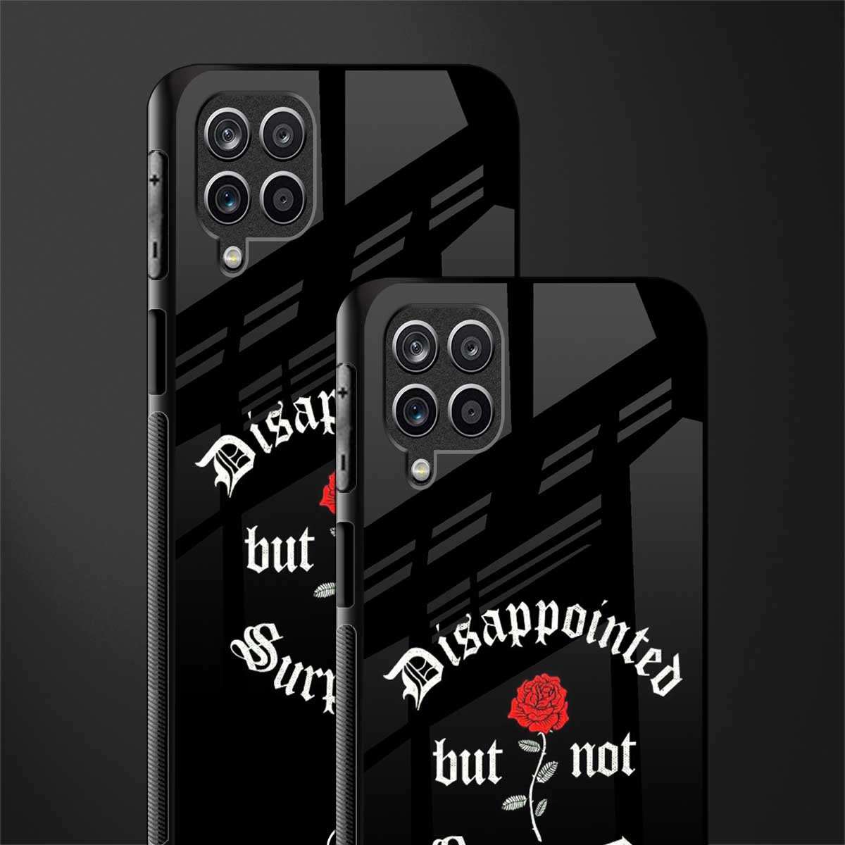 disappointed but not surprised glass case for samsung galaxy a12 image-2