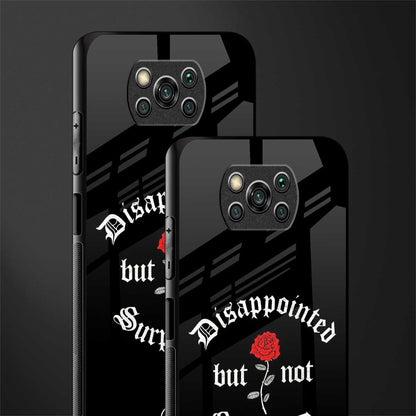 disappointed but not surprised glass case for poco x3 pro image-2