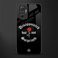 disappointed but not surprised glass case for redmi note 10 pro image